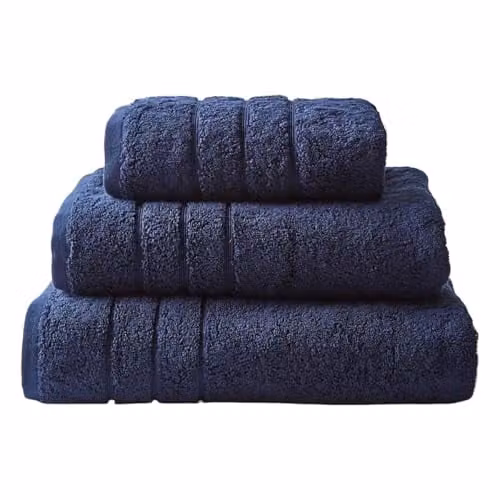 Allure Bath Fashions Luxury Cotton Terry Bath Sheet, Blue, W/D/H: 150 x 70 x 0.7 cm
