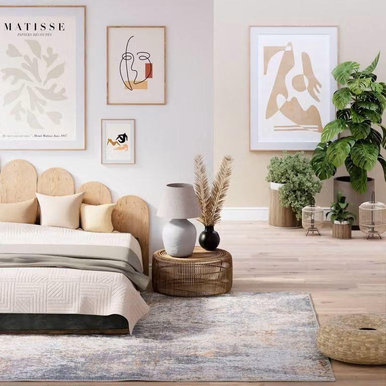Kukoon Grey and Beige Abstract Flatwoven Modern Area Rug for Living Rooms and Hallways, W: 120 cm, L: 170 cm