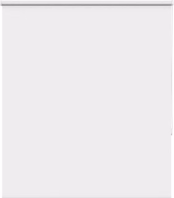 Berkfield Home White Blackout Roller Blind, Thermal Insulating Polyester, W: 135 cm, H: 175 cm