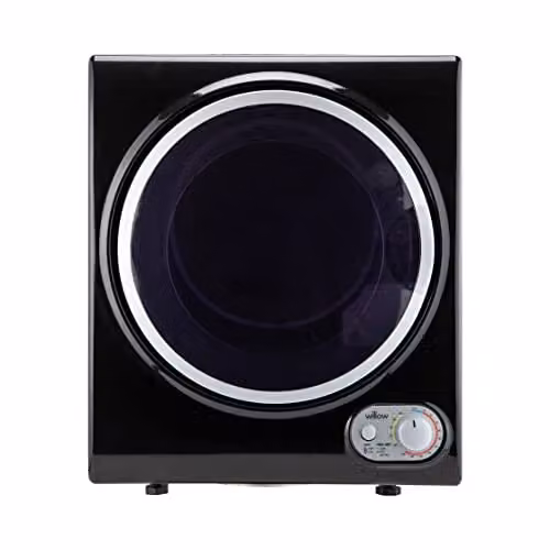 Willow WTD25 2.5kg Freestanding Vented Compact Tumble Dryer, Black
