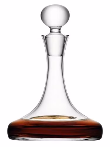 LSA International Bar Ships Decanter, 1 l, Transparent Glass with Stopper