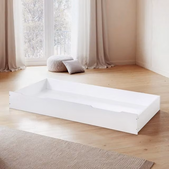 Julian Bowen Ellie Underbed with Storage Drawer in White