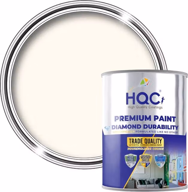 HQC PAINTS White Water-Based Insulating Anti-Condensation and Mould-Resistant Base Coat, 10 l