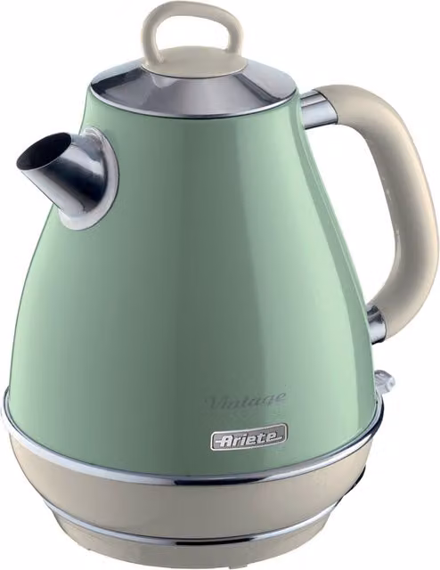 Ariete Green Jug Kettle with 1.7 l Capacity and Limescale Filter