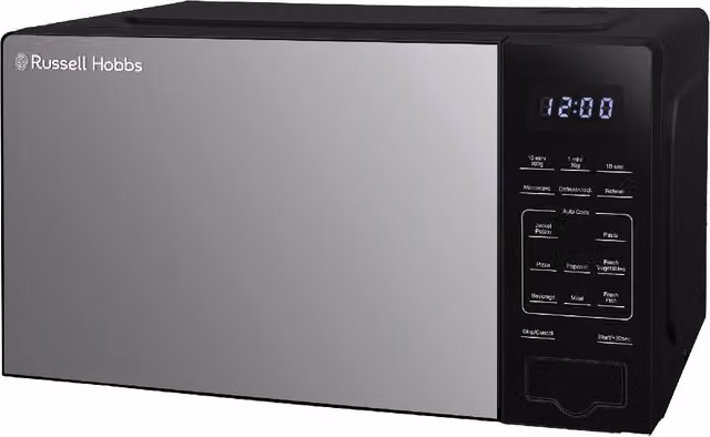 Russell Hobbs RHMT2005 Digital Solo Microwave, 20 Litre, 800W, Black