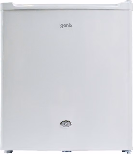 Igenix 33L Lockable Countertop Mini Freezer, White