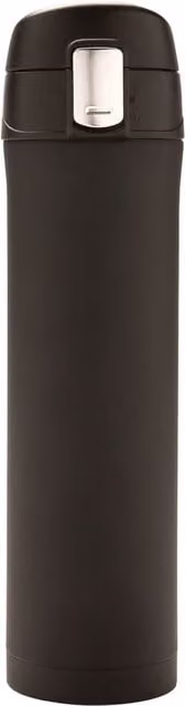 XD Design Lockable Stainless Steel Vacuum Insulated Flask, Black, 450 ml