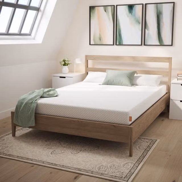 Summerby Sleep No. 13 Reflex Core Memory Foam Mattress, White, Small Double, H x W x D: 15 x 120 x 200 cm