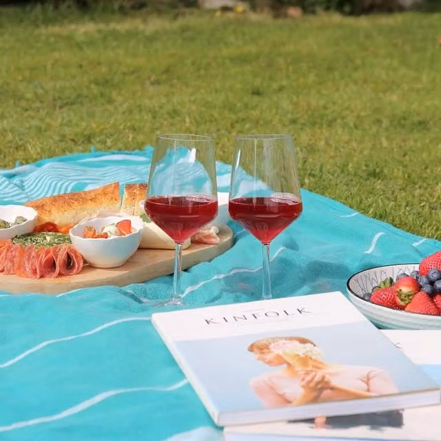 Argon Tableware Reusable Plastic Wine Glasses, Transparent, 500 ml