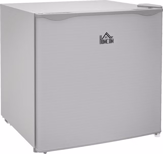 HOMCOM 35L Mini Upright Freezer with Adjustable Temperature, Grey
