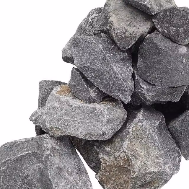 Kelvenix One Box 16 kg Sauna Heating Stones in Grey