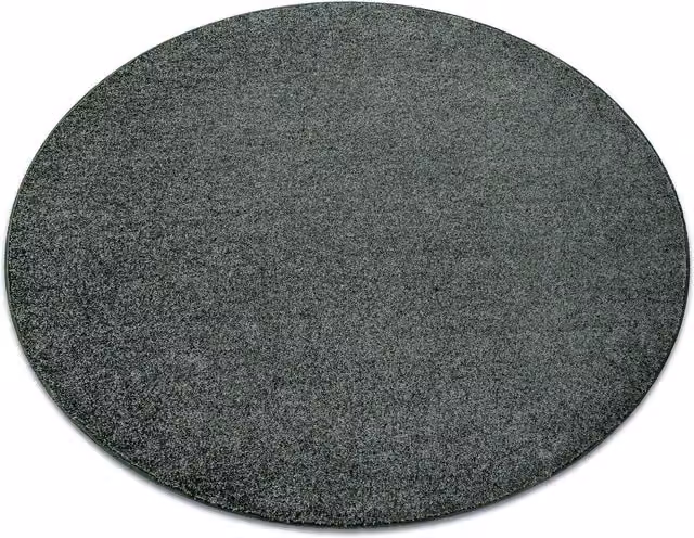 RugsX Indus Round Green Polyester Rug, Diameter: 200 cm