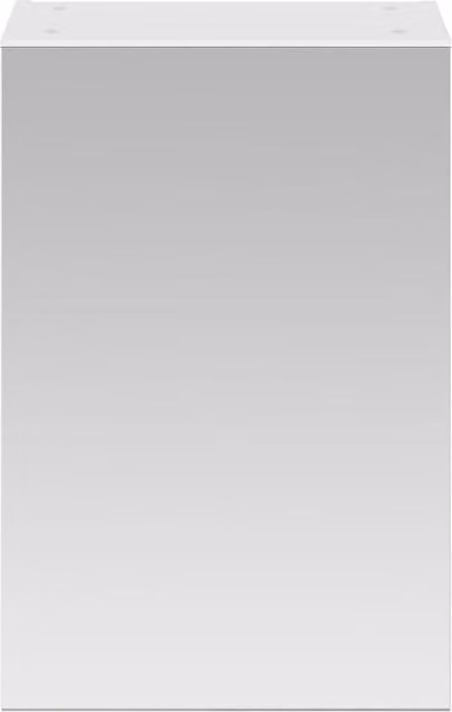 Balterley 450 Single Mirror Cabinet in Gloss White