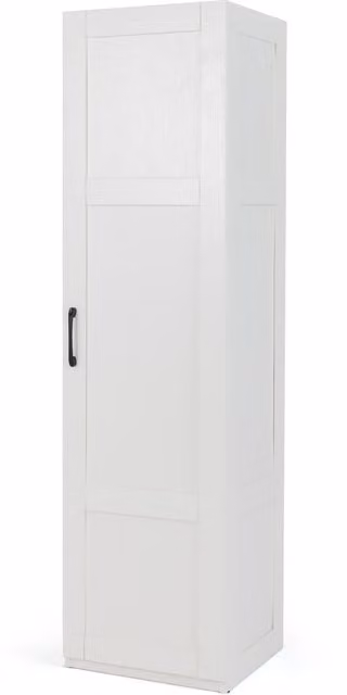 Costway 4-Tier Freestanding Tall Storage Cabinet in White