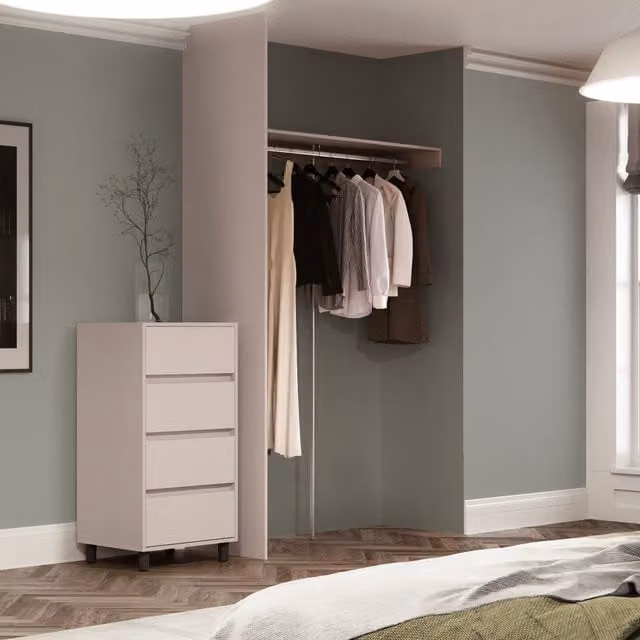 Spacepro Standard Shelf Kit in Cashmere