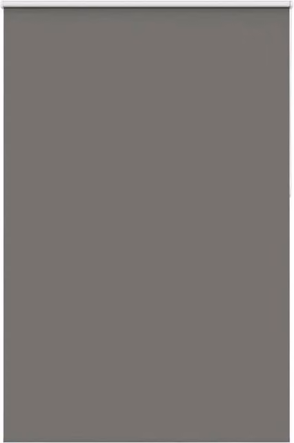 Berkfield Home Grey Blackout Roller Blind, Thermal Insulating Polyester Fabric, W: 165 cm, H: 210 cm