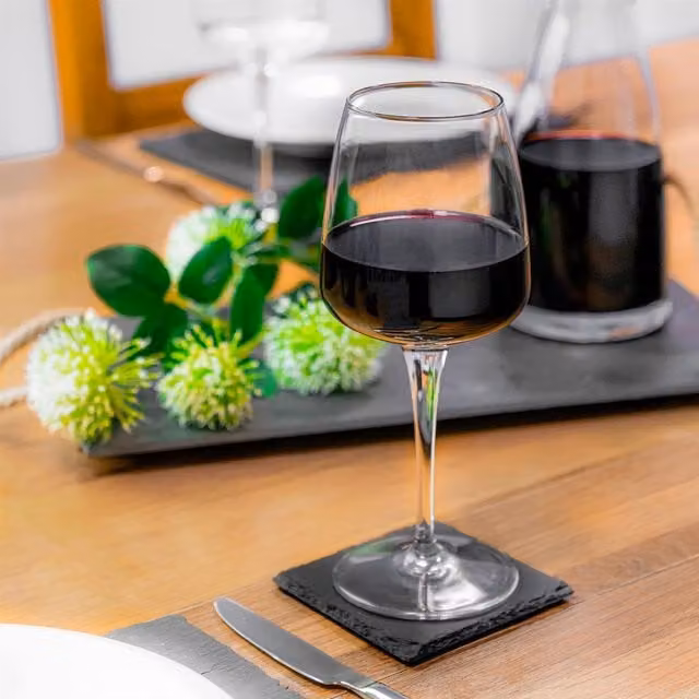 Bormioli Rocco Transparent Wine Glasses, 520 ml, Pack of 24