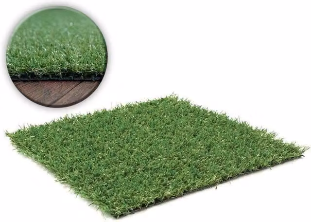 RugsX Oryzon Artificial Grass Rug in Green, W/D: 200 x 250 cm