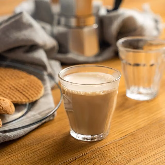 Duralex Picardie Shot Glass Espresso Cups, 90ml, Transparent