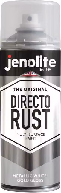 Jenolite Metallic Gloss Primer Paint in White Gold, 1.2 l