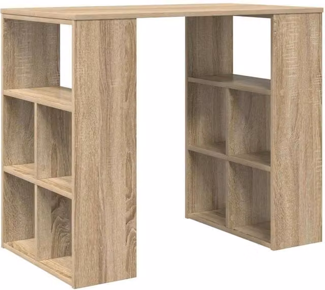 Berkfield Home Modern Corner Desk in Sonoma Oak