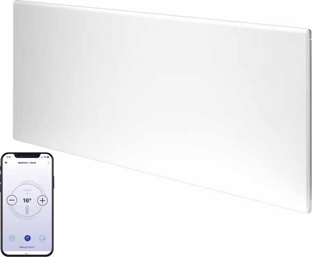 Adax Neo WiFi Electric Convector Panel Heater in White