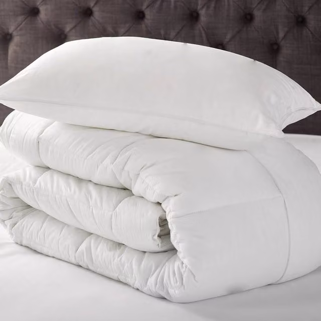 The Linen Consultancy 5 Star Hotel Concept Premium Goose Feather and Down 13.5 Tog Duvet in White