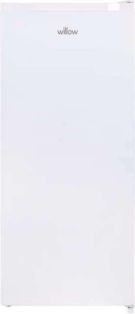 Willow 145L Freestanding Upright Tall Freezer in White with Reversible Door