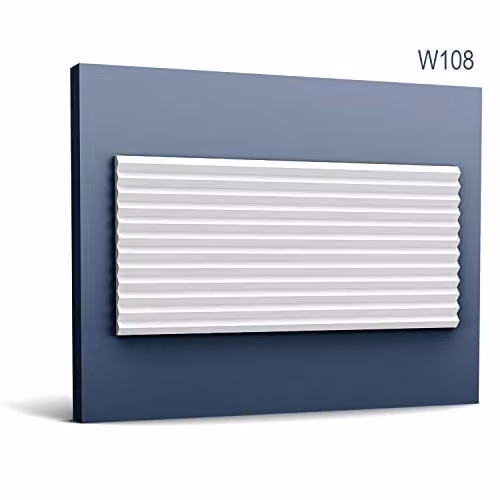Orac Decor W108 Modern Zigzag 3D Wall Panel, White