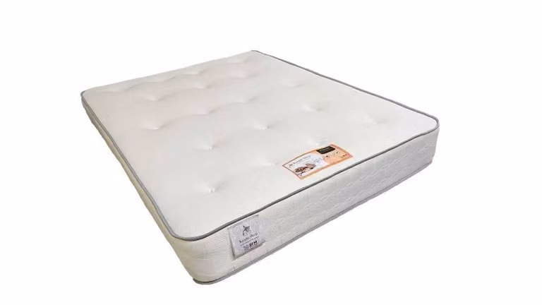 Knight Sleep Emily Plush Velvet Divan Bed Set with Princess Mattress and Headboard in Pink, W/D/H: 75 x 190 x 25 cm