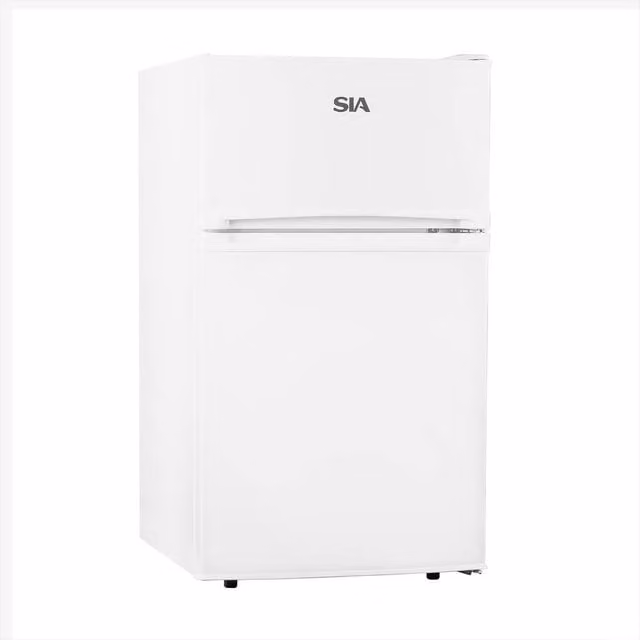 SIA UFF01WH White 88L Freestanding Under Counter 2 Door Fridge Freezer