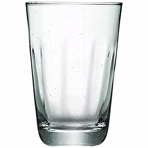LSA International Mia Highball Tumbler Set of 4, 350ml, Transparent Recycled Glass