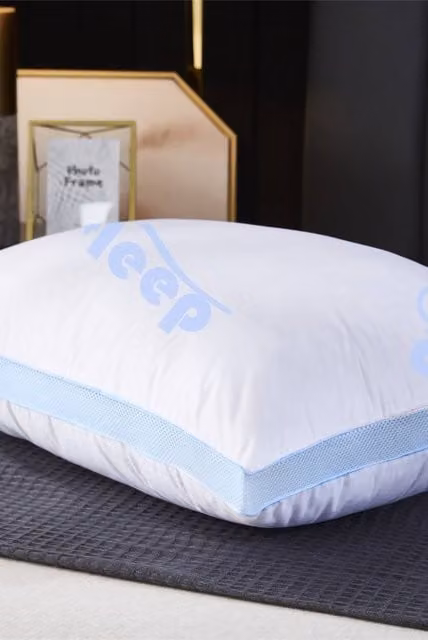 Ezysleep Medium Support White Memory Foam Pillow with Air Flow Technology