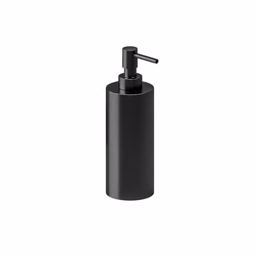 COSMIC Architect Sp Circular Metal Soap Dispenser, Black PVD, 240 ml