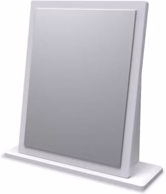 Welcome Furniture Padstow Small Dressing Table Mirror in White
