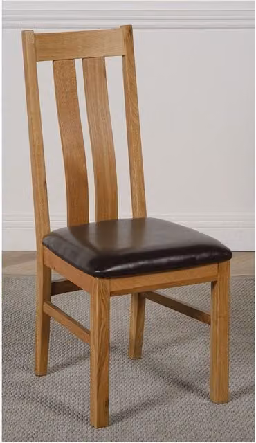 Thats Furniture Richmond Brown Oak Square Extending Dining Table and 4 Princeton Chairs
