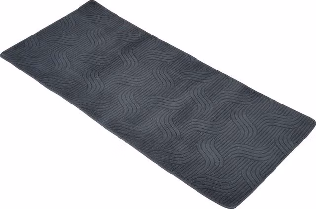 Livingandhome Non-Slip Scandinavian Graphic Sofa Cover in Grey Polyester, W/D/H: 160 x 90 cm