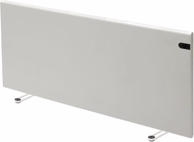 Adax Neo 1.4 kW Portable Convector Heater in White, Wall-Mounted or Freestanding with Thermostat, Timer and Open Window Detection