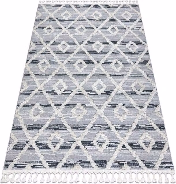 RugsX Sevilla Moroccan Style Grey Rug, W: 120 cm x L: 170 cm