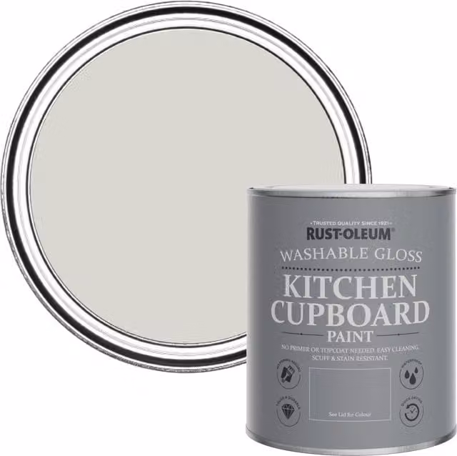 Rust-Oleum Kitchen Cupboard Paint in Gloss Finish, Bare Birch, 750ml
