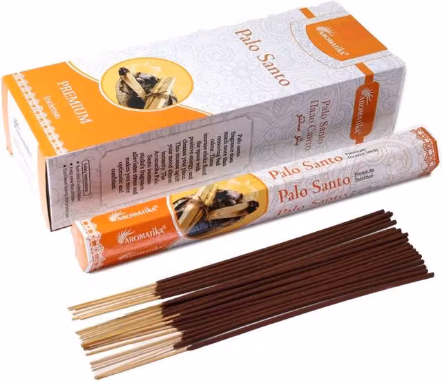 KDMD Aromatika Charcoal-Free Hexagonal Palo Santo Incense Sticks in Brown