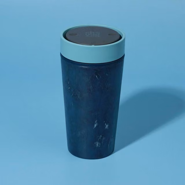 Circular & Co Reusable Coffee Cup in Light Blue, 355 ml