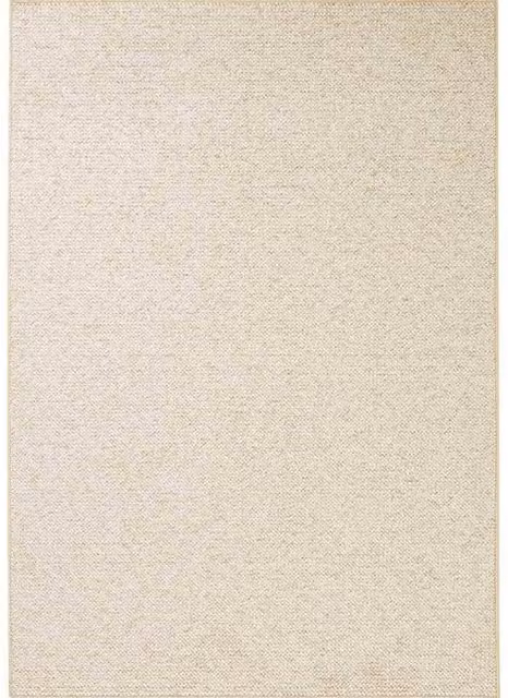 THE RUGS Wolly Hand Tufted Wool Look Rug in Beige, W: 140 cm, L: 200 cm