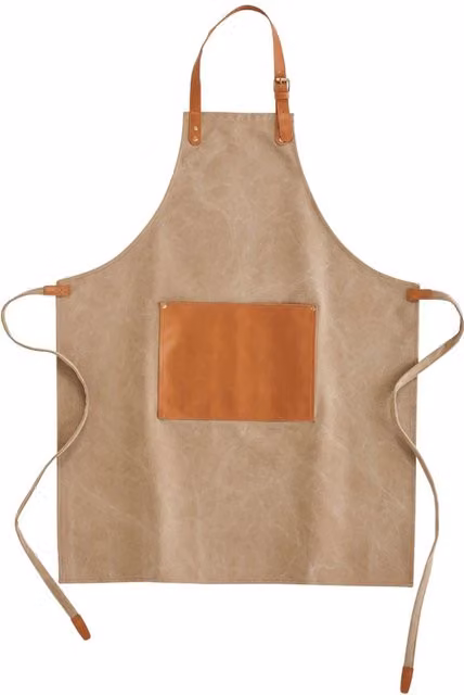 Vinga Asado Brown Cotton Adult Apron