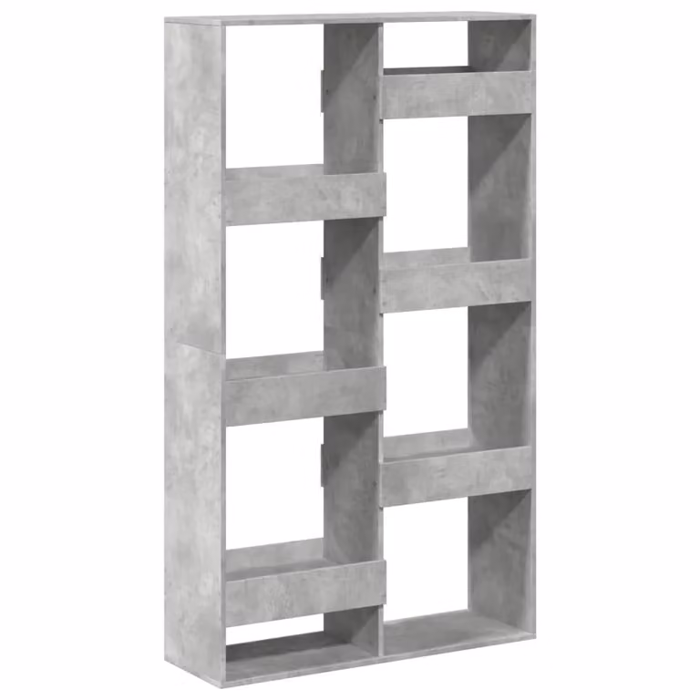 Berkfield Home Room Divider in Concrete Grey, W: 100 cm, D: 33 cm, H: 175 cm