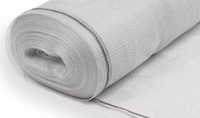 Pegdev White Heavy Duty UV Stabilised Polyethylene Temporary Fencing Safety Netting 28m