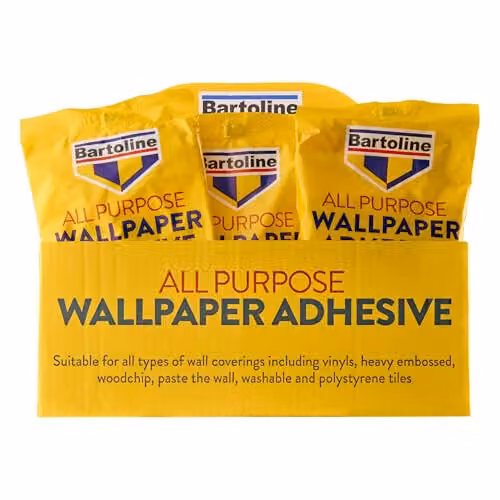 Bartoline All Purpose Wallpaper Adhesive Powder for Vinyl, Woodchip and Paper Wallpaper