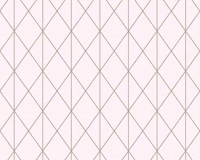 A.S. Création Pink Geometric Triangle Metallic Modern Non-Woven Wallpaper