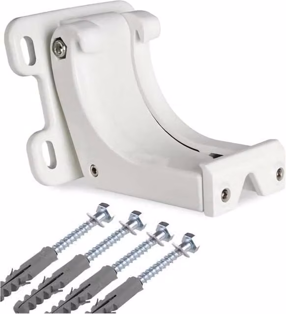 Primrose White Awning Wall Mounting Bracket and Bolts