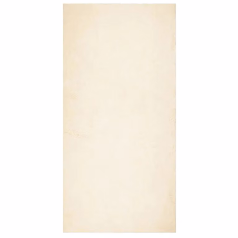 Berkfield Home HUARTE Short Pile Washable Rug, Beige, W: 100 cm, D: 200 cm